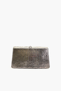 Ophidian Shimmer Crossbody - Pewter