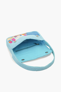 Vibrant Paisley Multi-Color Shoulder Bag
