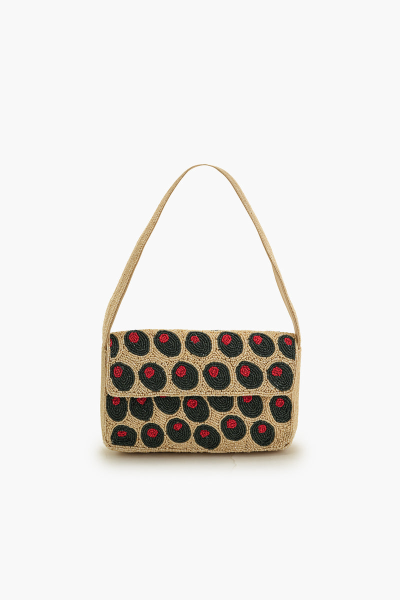 Boho Girl Retro Groove Beaded Shoulder Bag