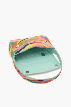 Pastel Dream Hand Beaded Shoulder Bag