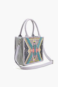 Frost Grey Mini Tote Bag
