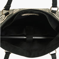 Bohogirl Jacquard Chevron Office Tote Bag