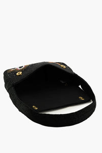 Boho Girl Cosmic Charm Beaded Shoulder Bag