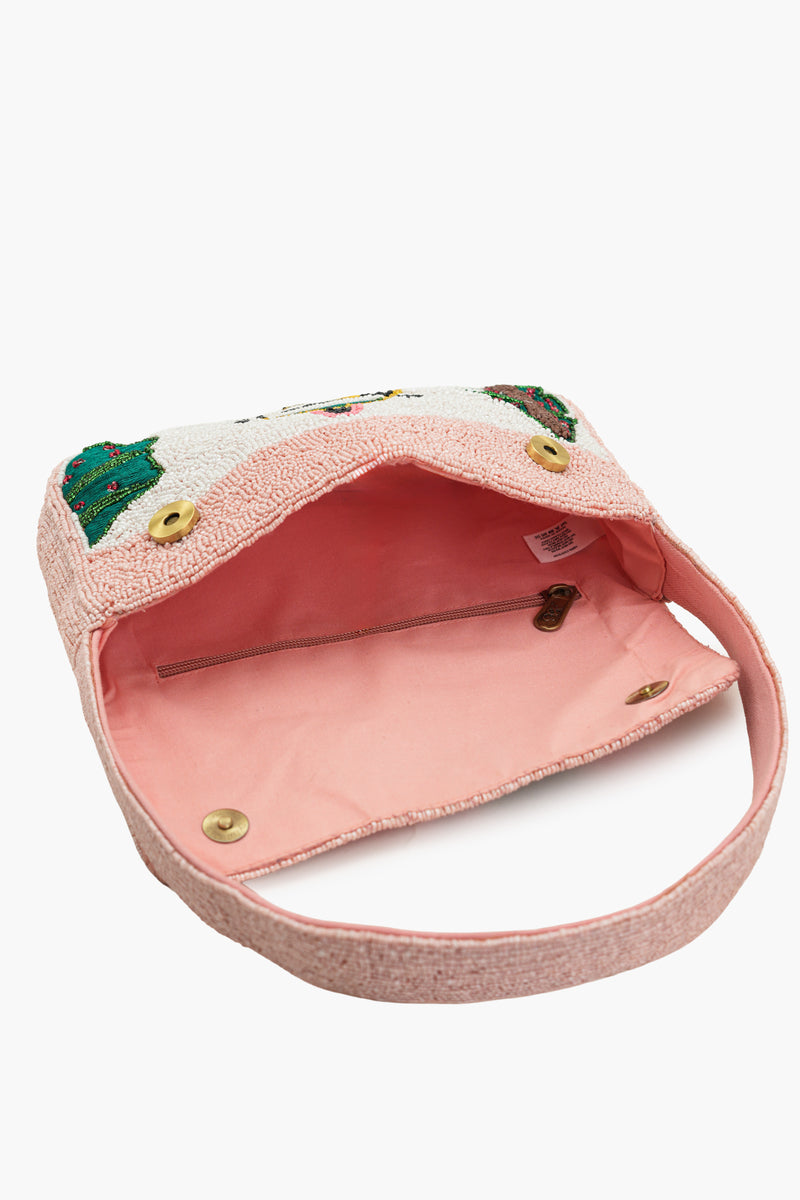 Boho Girl City Dreams Beaded Shoulder Bag