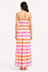 Sunset Tie-Dye Maxi Dress