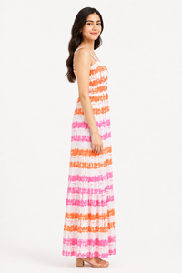 Sunset Tie-Dye Maxi Dress