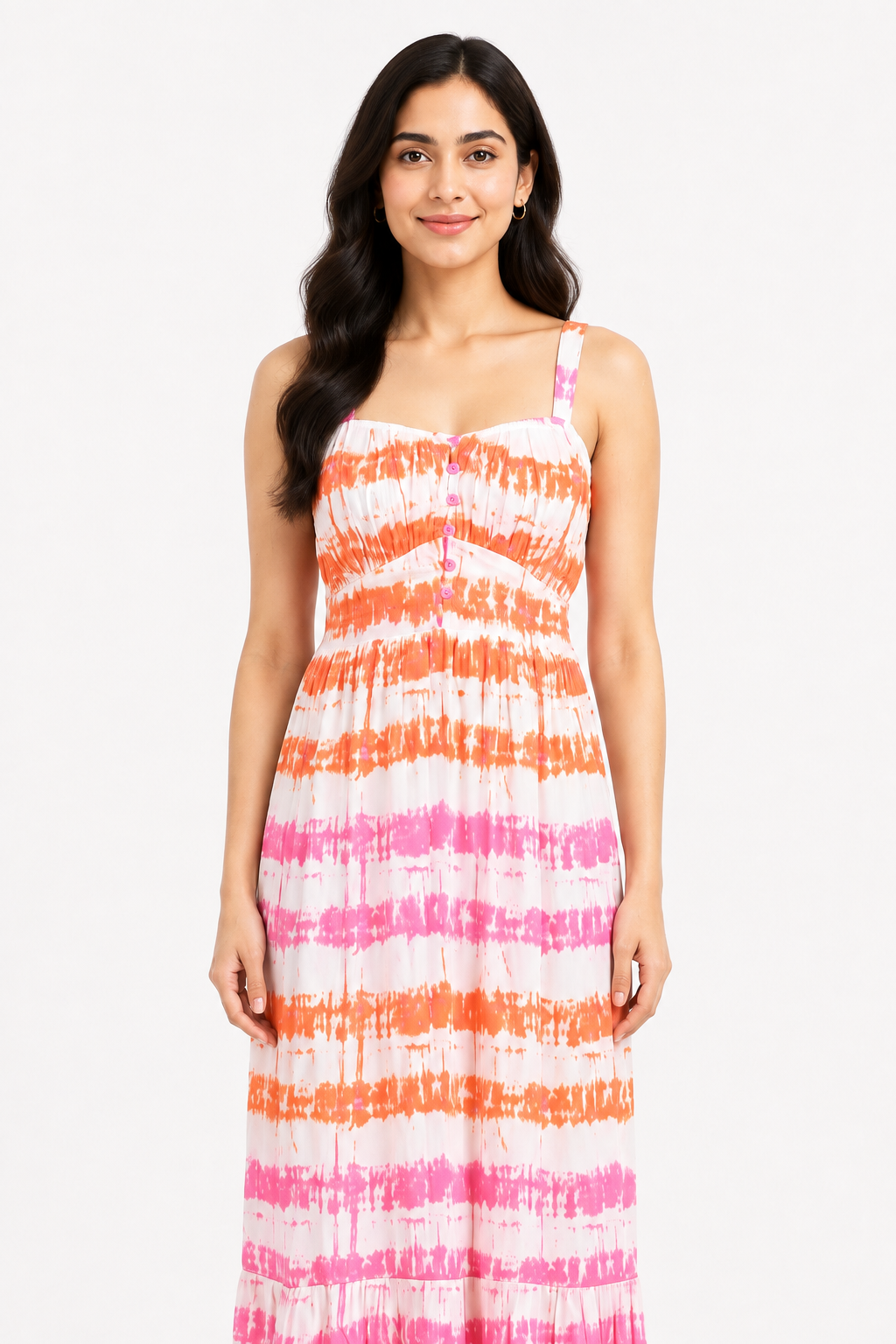 Sunset Tie-Dye Maxi Dress