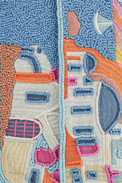 Vibrant Paisley Multi-Color Shoulder Bag