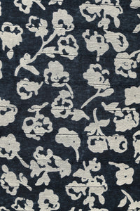 Navy Floral Laptop Tote