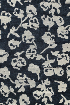 Navy Floral Laptop Bag