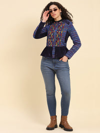 Blue Kutchi Heritage Jacket