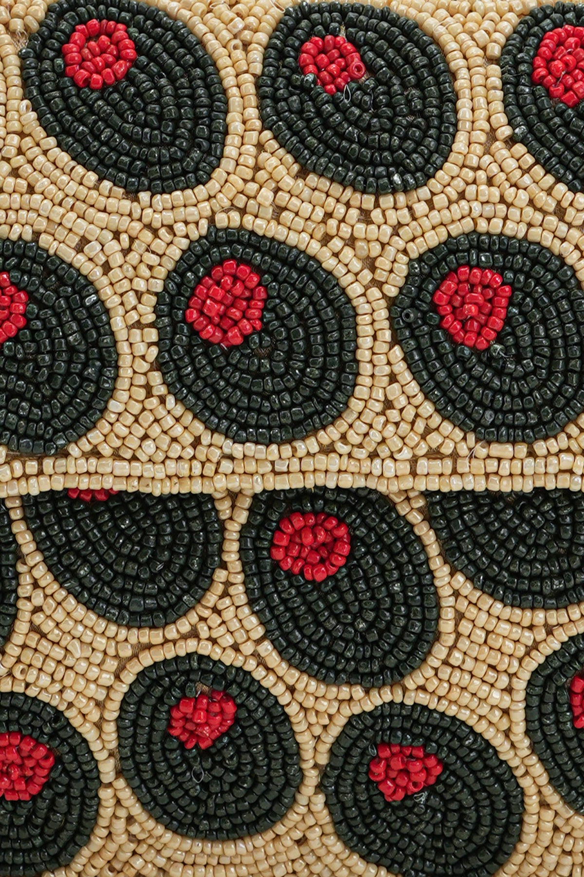 Boho Girl Retro Groove Beaded Shoulder Bag