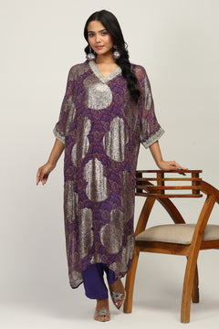Meherza Indo Western Women Co-ord Set