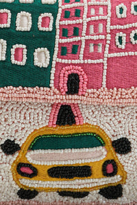 Boho Girl City Dreams Beaded Shoulder Bag