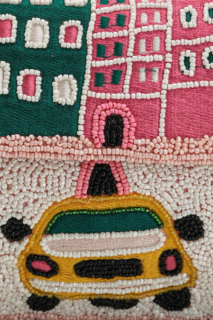 Boho Girl City Dreams Beaded Shoulder Bag