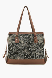 Jungle Toile Tote