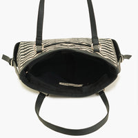 Bohogirl Jacquard Chevron Office Tote Bag