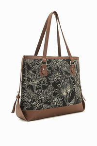 Jungle Toile Tote