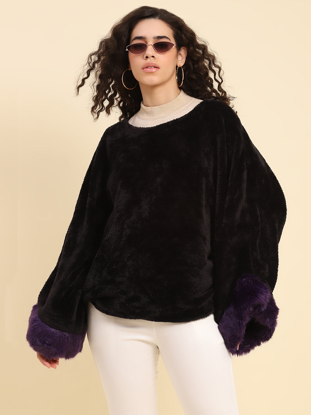 Purple Haze Oversized Sweater