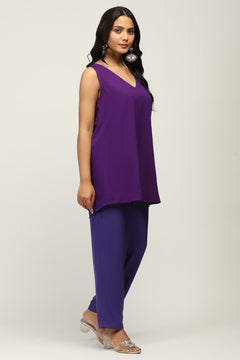 Meherza Indo Western Women Co-ord Set