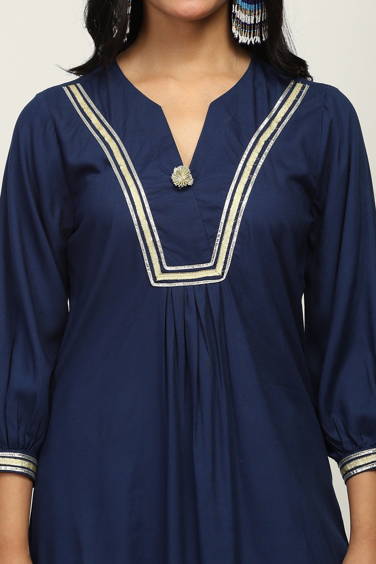 The Crinkle Club Rayon Crepe Kurta Set for Women