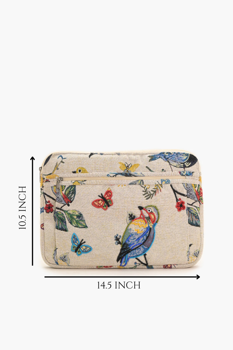 Whimsical Woodland laptop sleeve