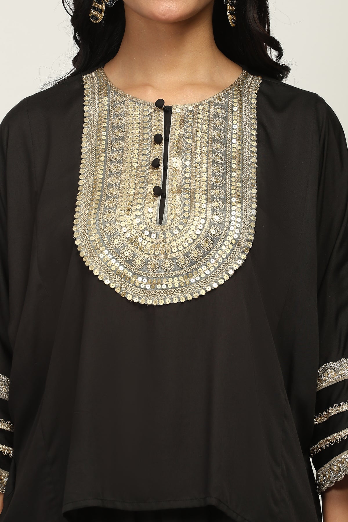 Rahasya Embellished Kurta Indo Western Co-ord Set