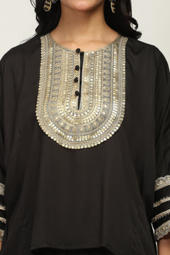 Rahasya Embellished Kurta Indo Western Co-ord Set