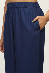 The Crinkle Club Rayon Crepe Kurta Set for Women