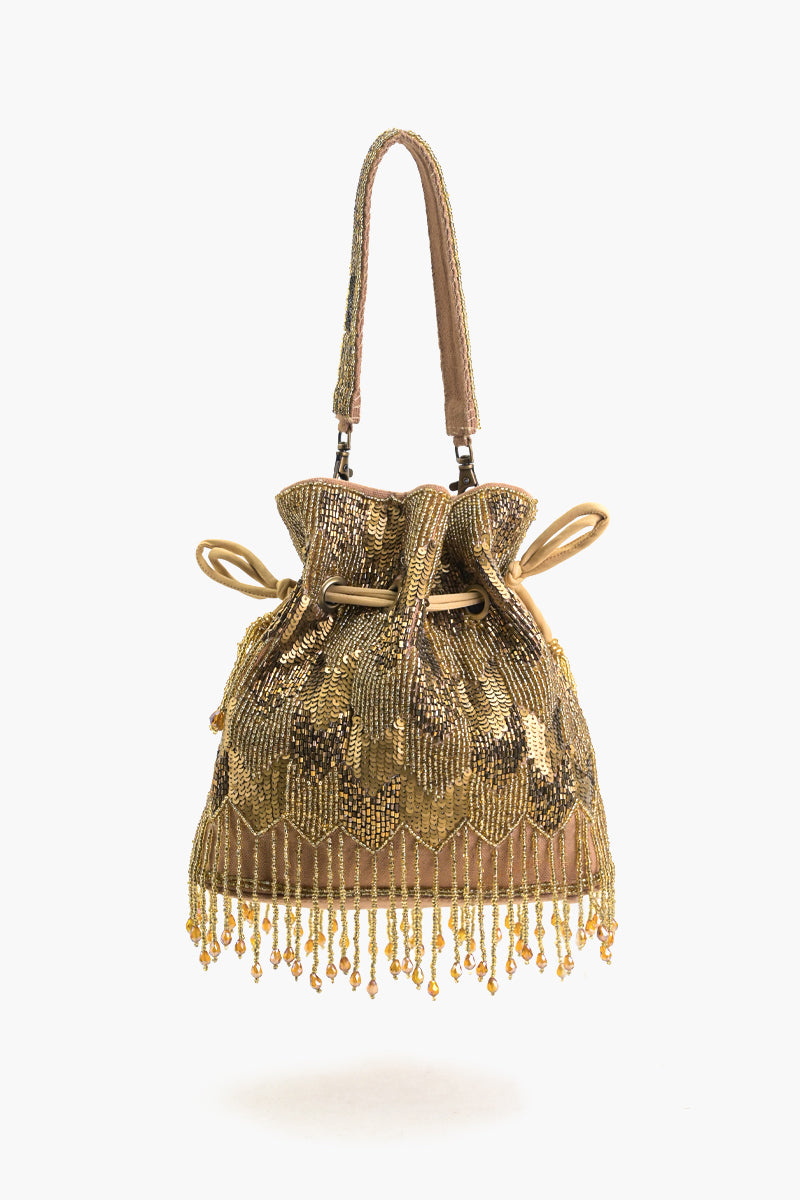 Golden Glory Potli Bag