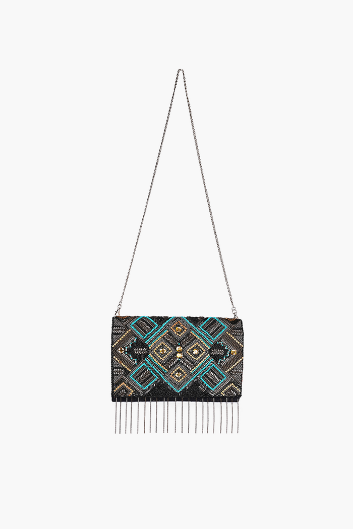 Mystique Hand Embellished Clutch