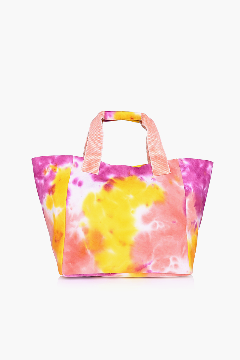 Vacay Printed Tie and Dye Tote