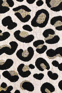 Icy Awesome Shoulder Leopard Print Tote Handbag