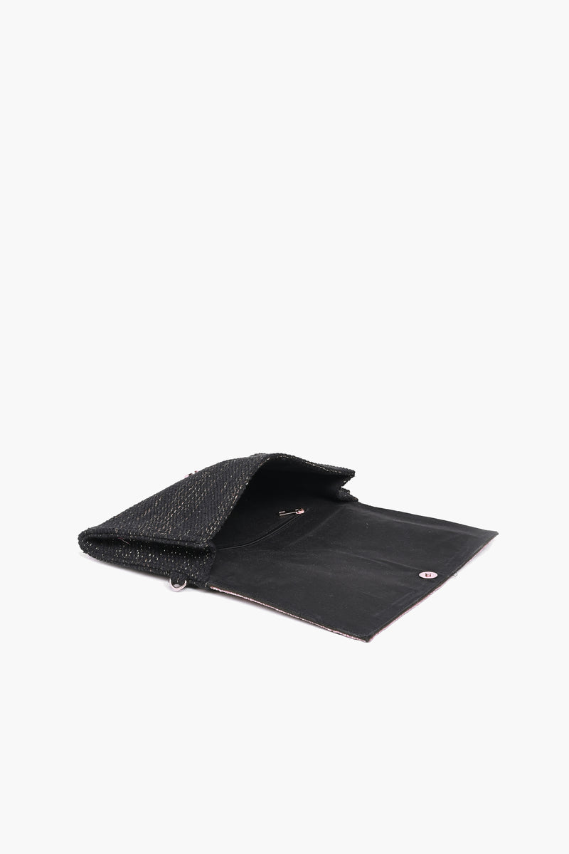 Honeycomb Embellished Clutch Bag