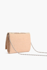 Gilded Aztec Rose Clutch