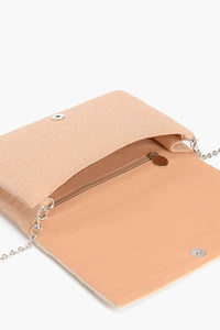 Gilded Aztec Rose Clutch