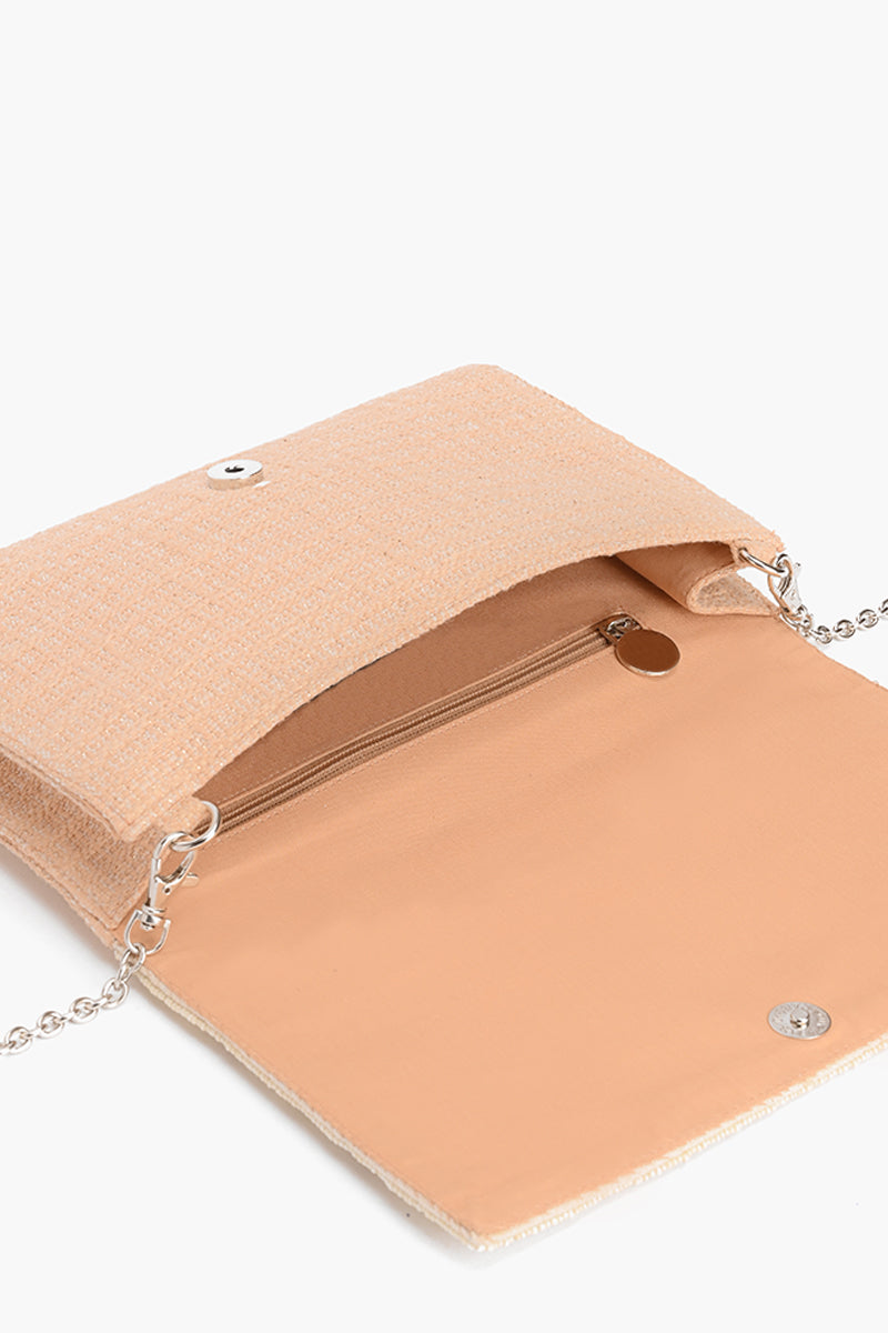 Gilded Aztec Rose Clutch