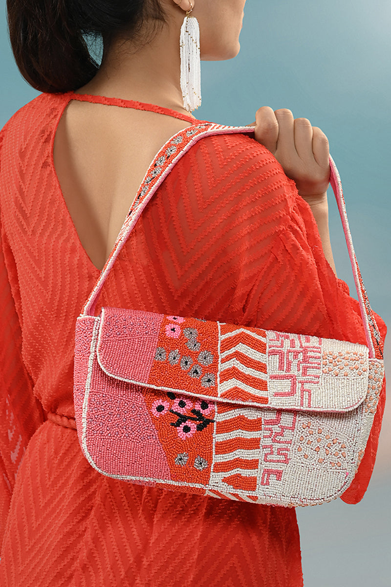 Tigerlily Embellished Shoulder Bag