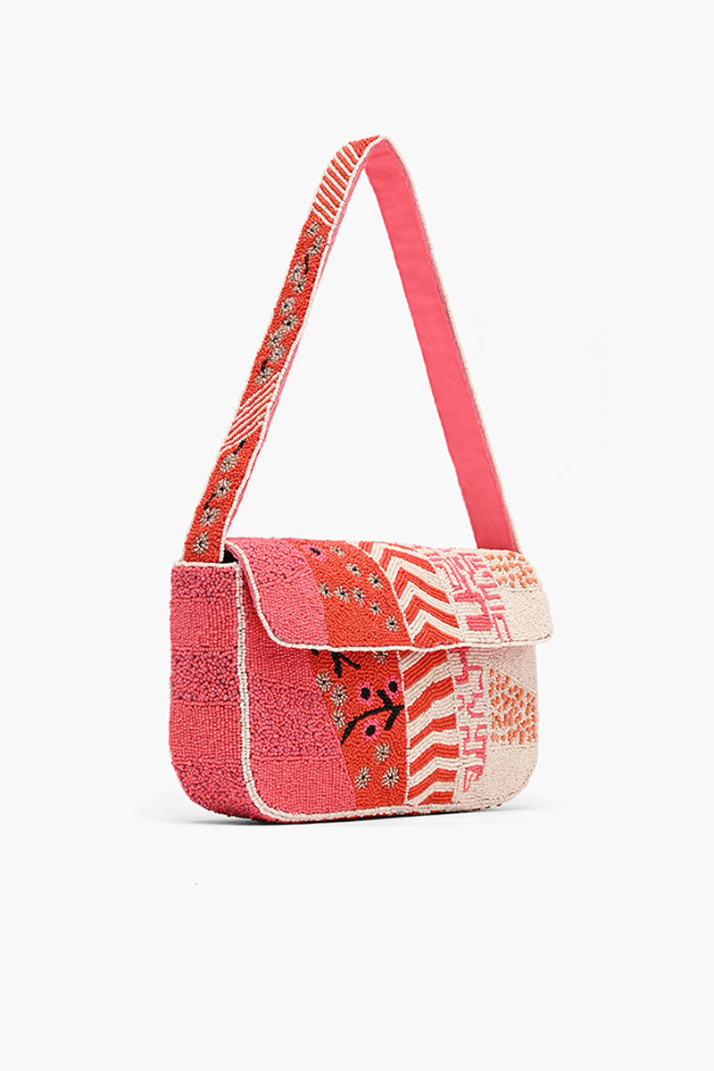 Tigerlily Embellished Shoulder Bag