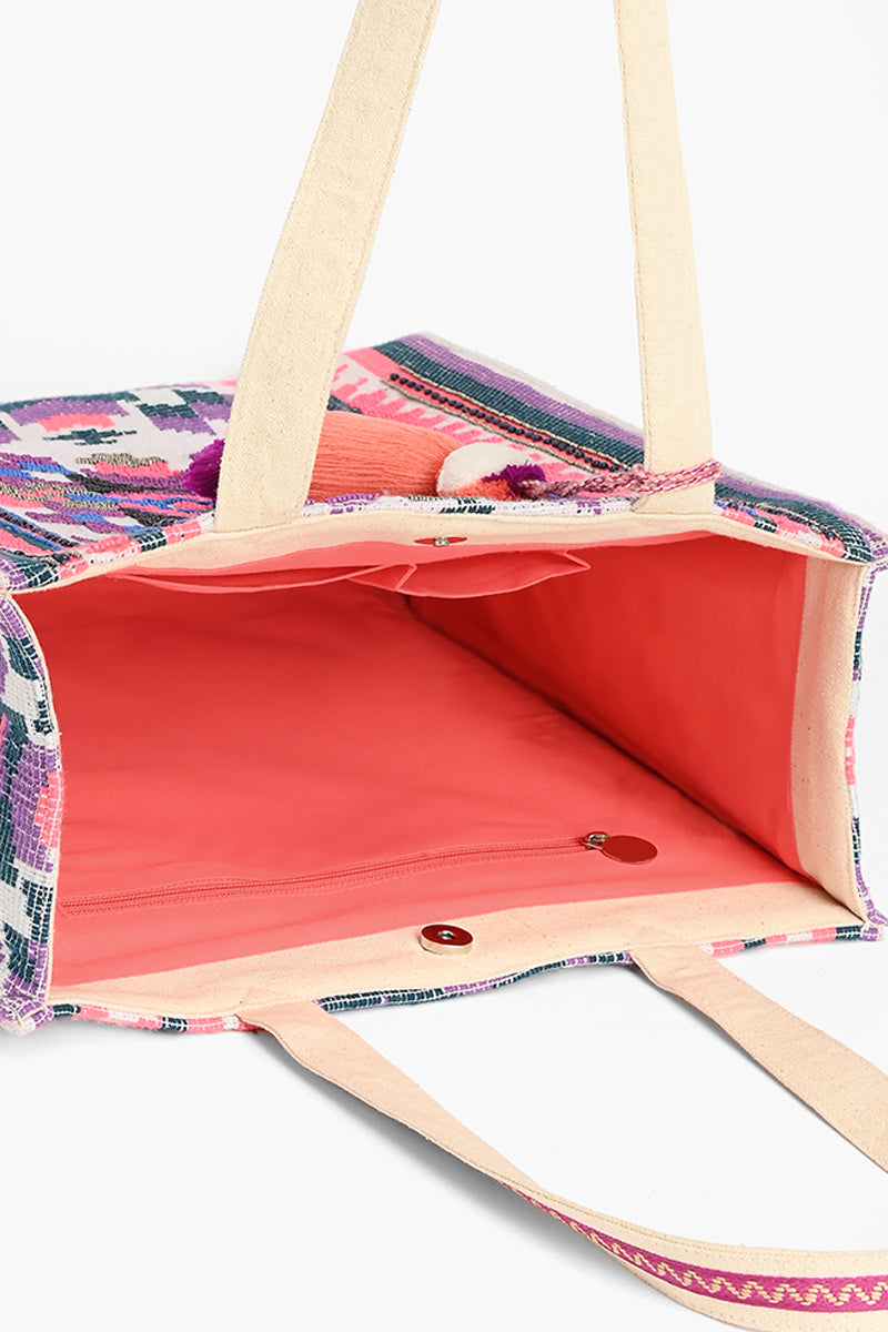 Peri Bliss Artisan Tote