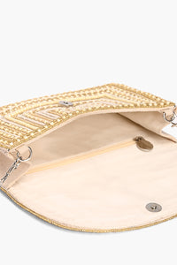 Soft Whispers Ivory Clutch