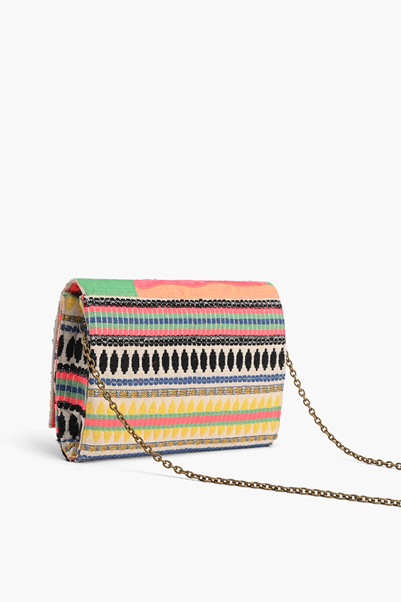 Sunset Serenity Boho Bliss Clutch