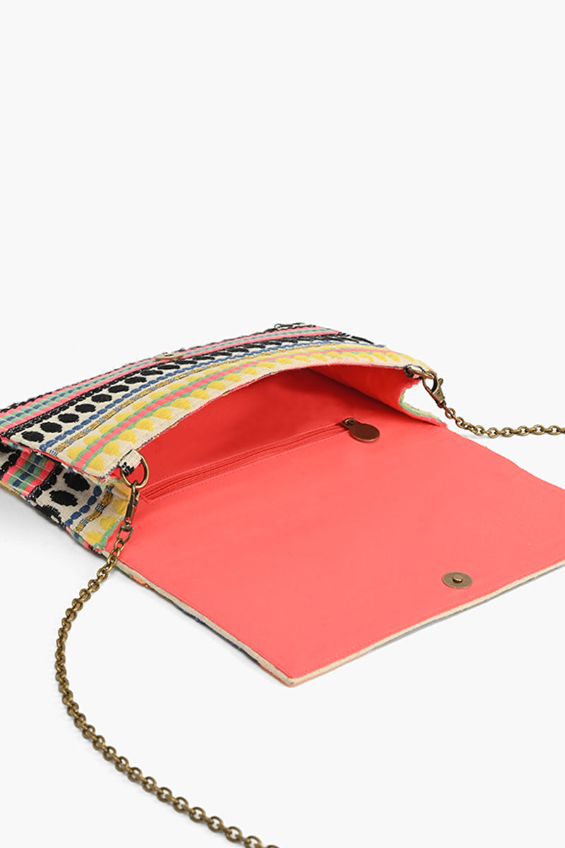 Sunset Serenity Boho Bliss Clutch