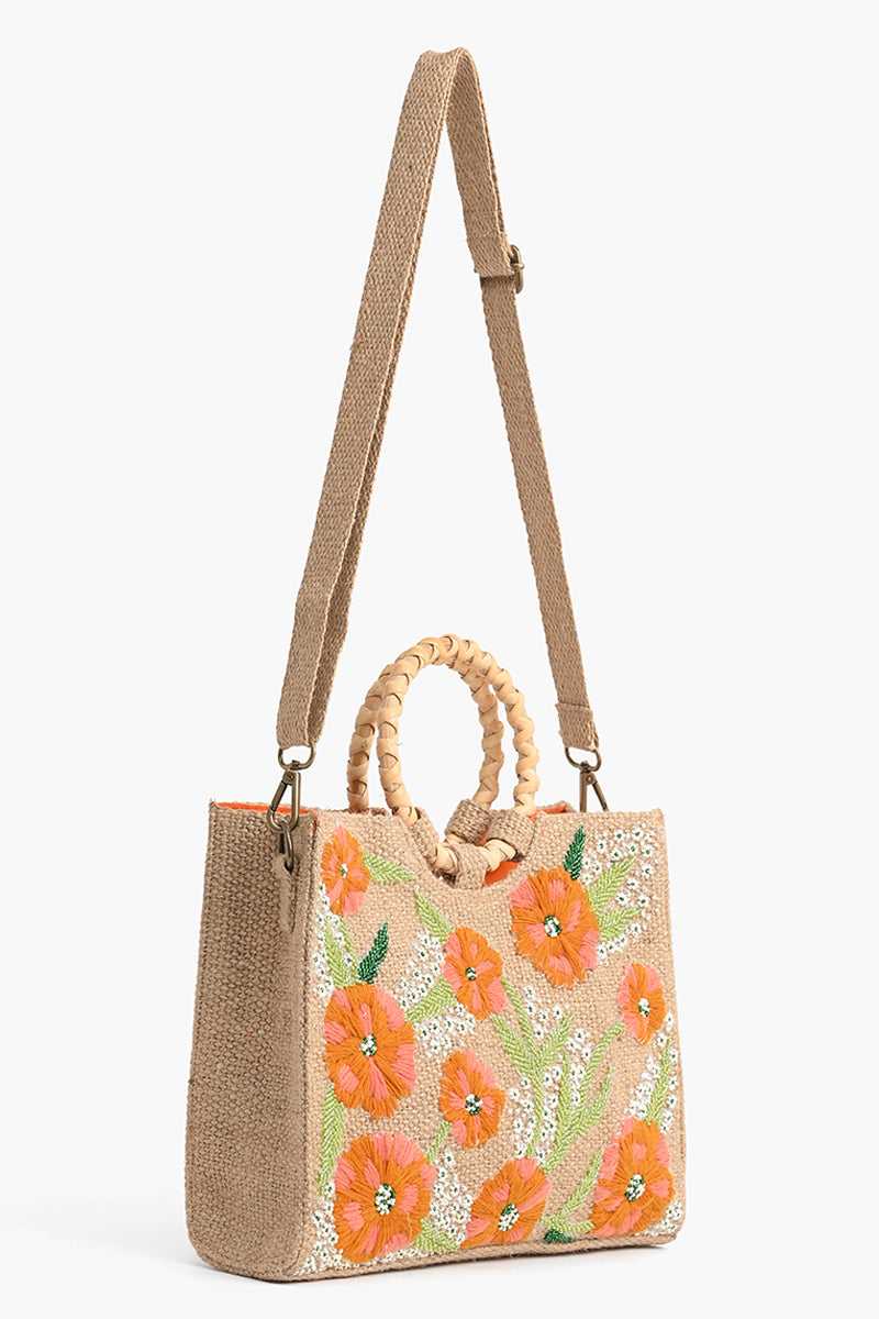 Blossom Brilliance Luxe Handbag