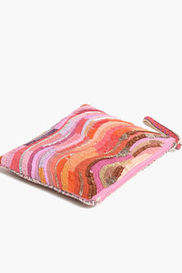 Citrus Blush Ombre Chic Clutch