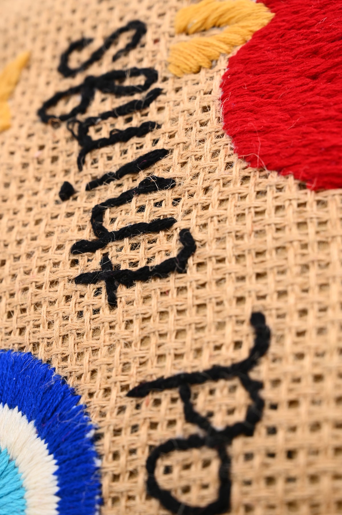 Good Things - Handcrafted Jute Positivity Tote