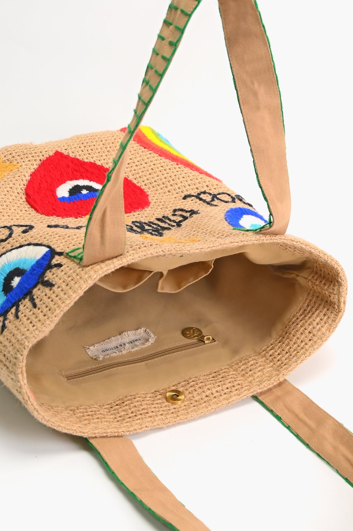 Good Things - Handcrafted Jute Positivity Tote