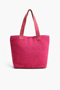 Summer Vibes - Embroidered Jute Tote