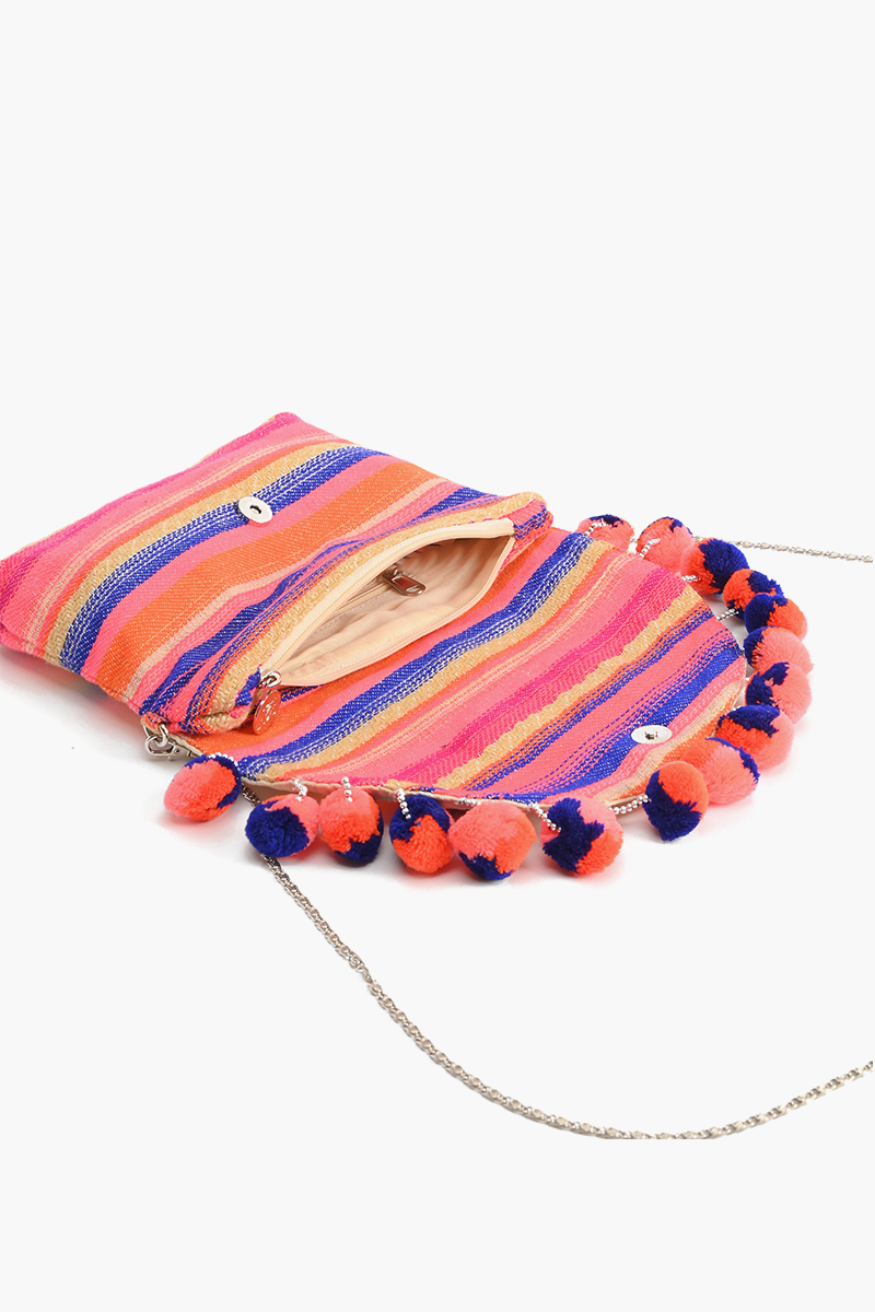 Chic Multi-Color Crossbody Bag