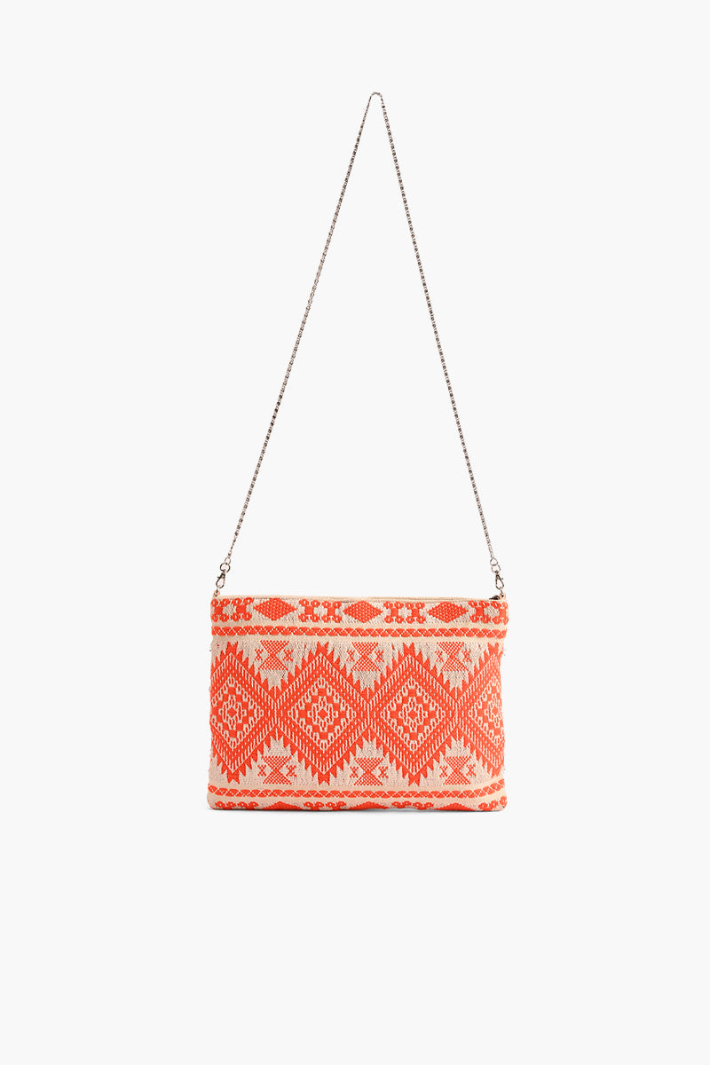 Paradise Beaded Clutch